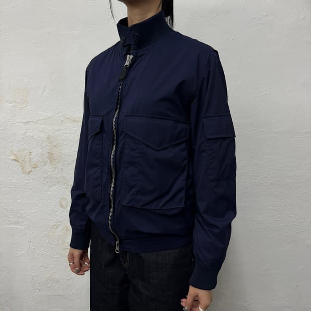 빔즈+(BEAMS PLUS) 다크네이비컬러 코마츠 립스탑 WEP 자켓