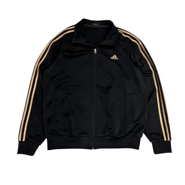 아디다스 골드 로고 져지