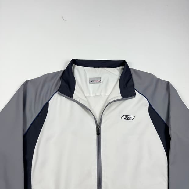 리복 클래식 차콜 투톤 바람막이 자켓 (L)