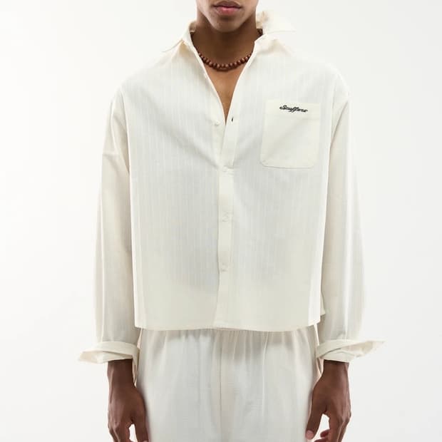 (S) Scuffers 자수 셔츠