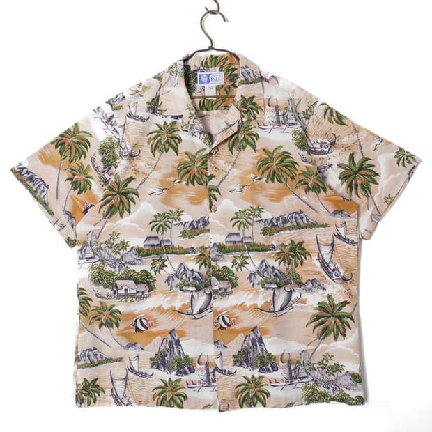 RJC (Hawaiian, USA Made) 하와이안 셔츠 XL