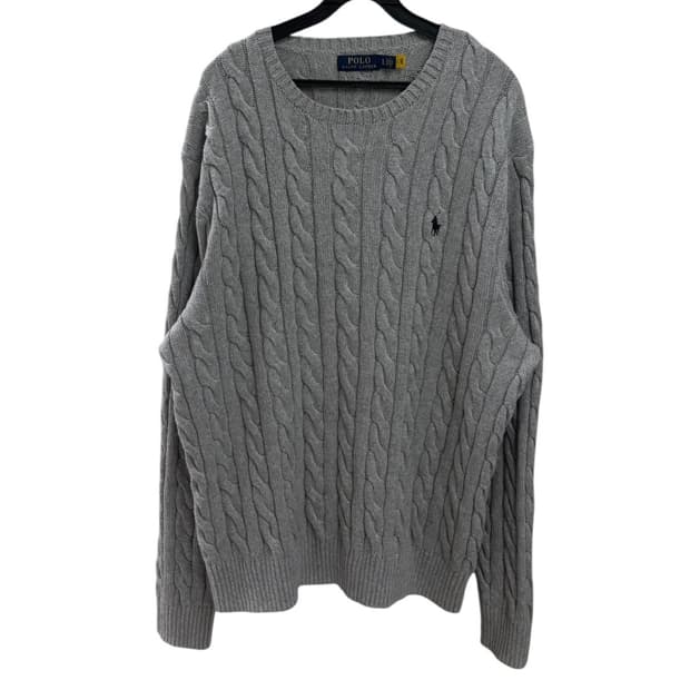 큐알)폴로랄프로렌 케이블 니트