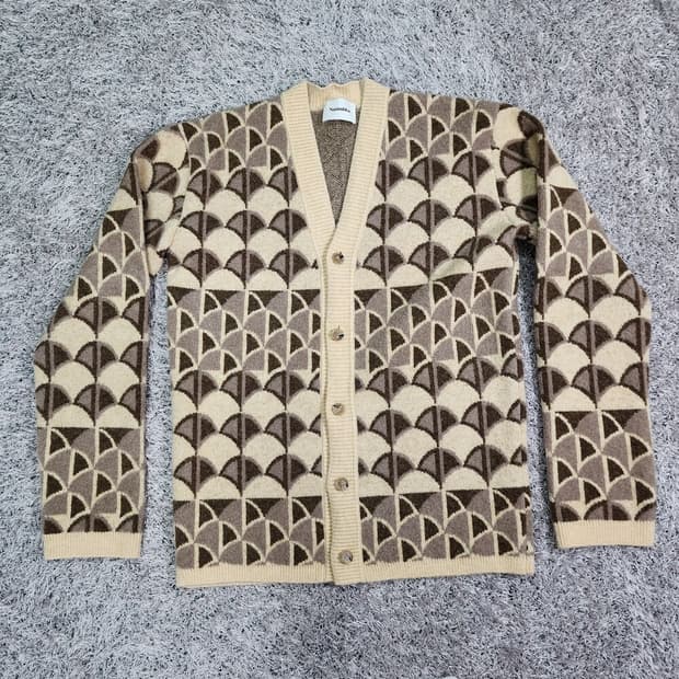 나누슈카 니트 오버핏 가디건 남성105~110