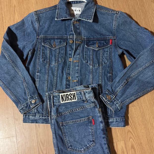 키르시 2017 데님 셋업