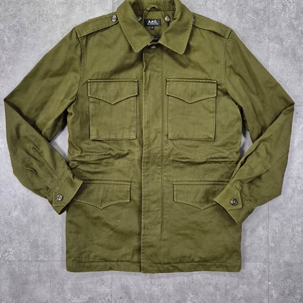 A.P.C. 밀리터리 자켓
