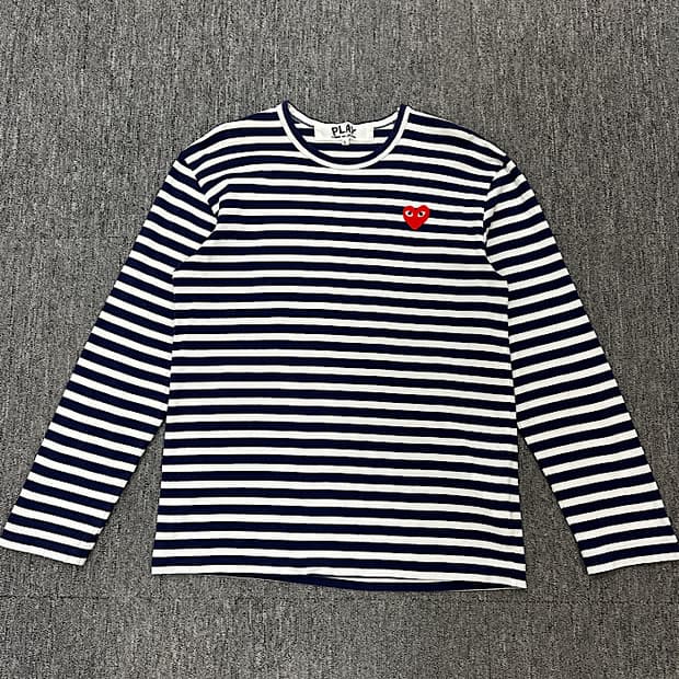 꼼데가르송플레이 티셔츠 