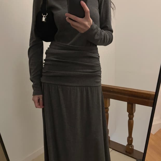 메이비베이비 Temiya dress black