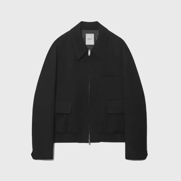 (XL) 벨리에 다이애그널 블루종 블랙