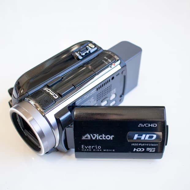 JVC GZ-HD40 / 빈티지 디지털 캠코더