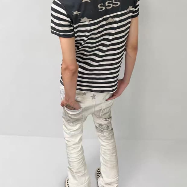 SSS Star Stripe Slim T-Shirt