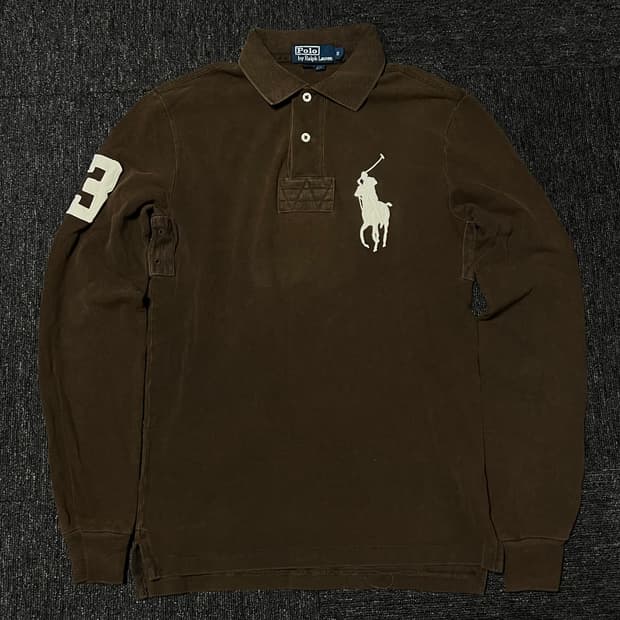 Polo Ralph Lauren 빅포니 넘버 패치 롱슬리브