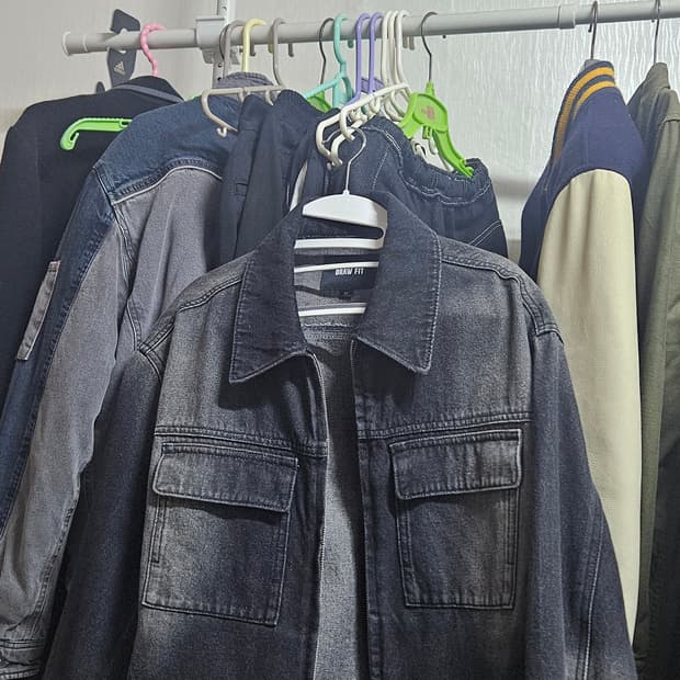 드로우핏 데님자켓 팝니다