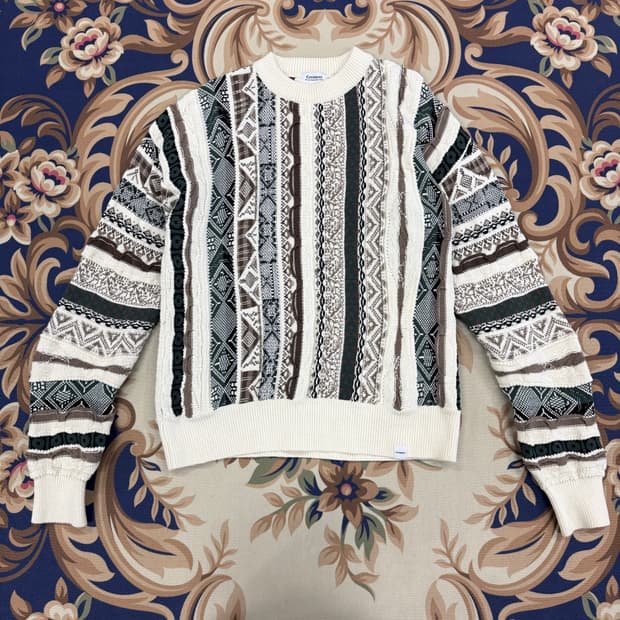 (S)커버낫 Covernat 패턴 케이블 니트