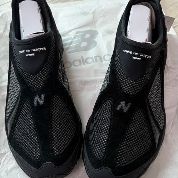 뉴발란스 x 꼼데가르송 옴므 ML610S 블랙 us9 새상품