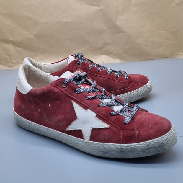 골든구스 슈퍼스타 레드 여성스니커즈240 