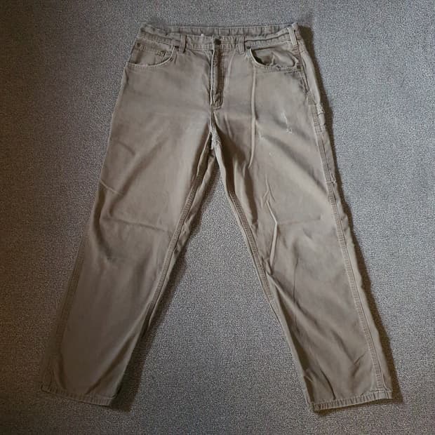 칼하트 B159 루즈 핏 캔버스 카펜터 팬츠 no.73