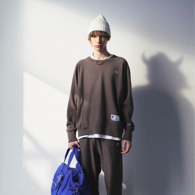 챔피온 X 언더커버 리버스위브 스웨트 팬츠 Olive Drab