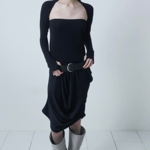 세릭 CERRIC SHELL LONG SKIRT