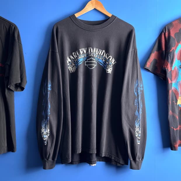 (2XL) 00s 할리데이비슨 2006 잭팟 롱슬리브