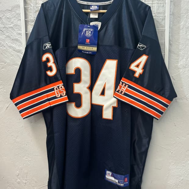 NFL X 리복 시카고 베어스 네이비 유니폼 져지 2XL