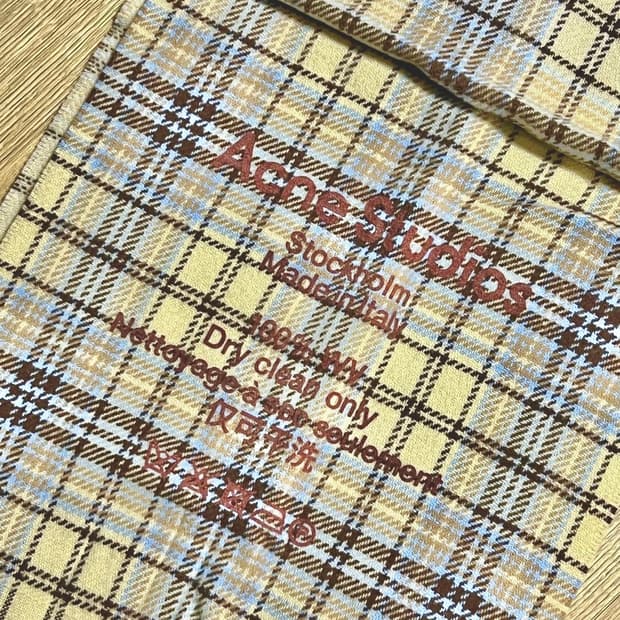 아크네 스튜디오 머플러