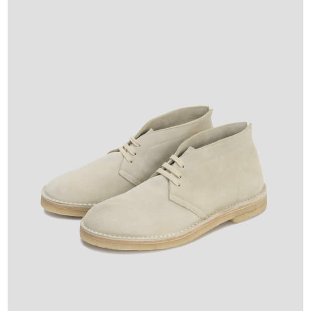 그라더스 blucher 17 suede ecru