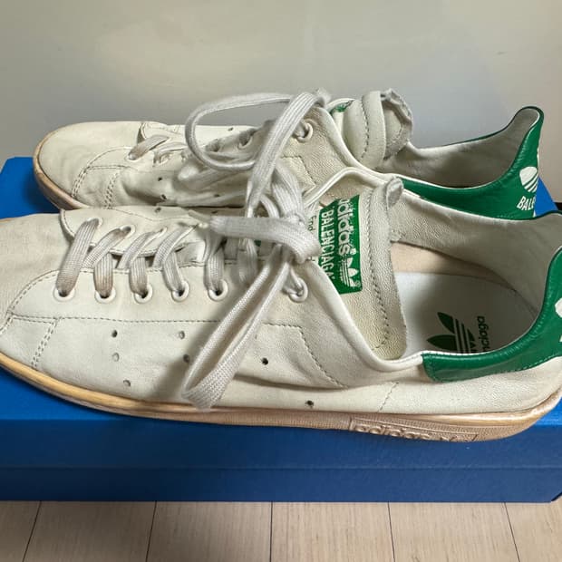 [44] 발렌시아가 아디다스 스탠스미스 원아웃 그린