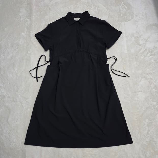 (M)여성 안다르 에어스트 폴로 숏 슬리브 반팔 원피스 여름