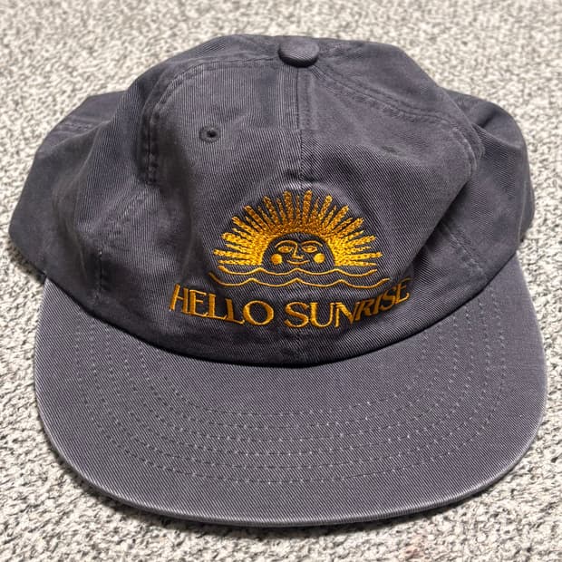 헬로선라이즈 볼캡 오션블루