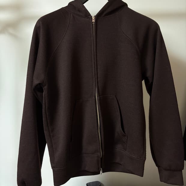 에피센터 epicenter 비스코스 후드집업 브라운 m