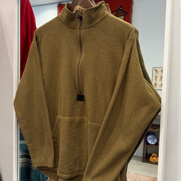 00s Military USMC OG 미해병대 폴라텍 쿼터 집업 플리스