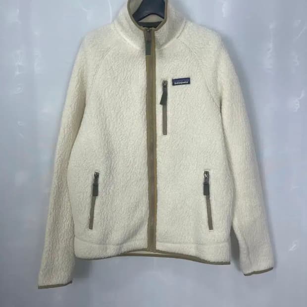 파타고니아 레트로 파일 자켓 아이보리 M사이즈