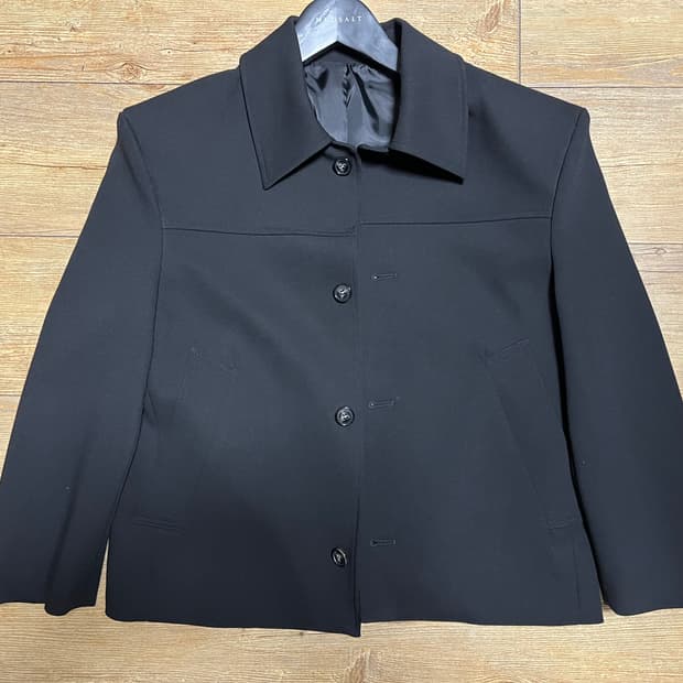 DNSR 디앤에스알 클레어 크롭 자켓 블랙 M 미사용