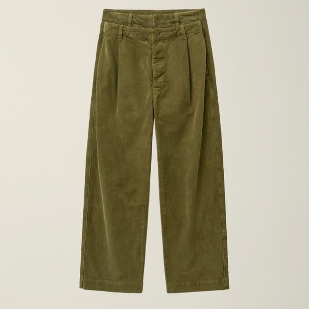 ee 누마레 코듀로이 팬츠 카키