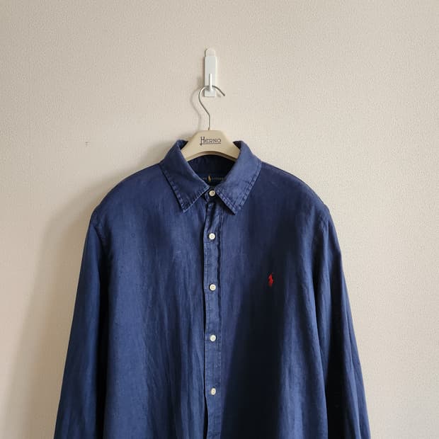 폴로랄프로렌 린넨셔츠 (L