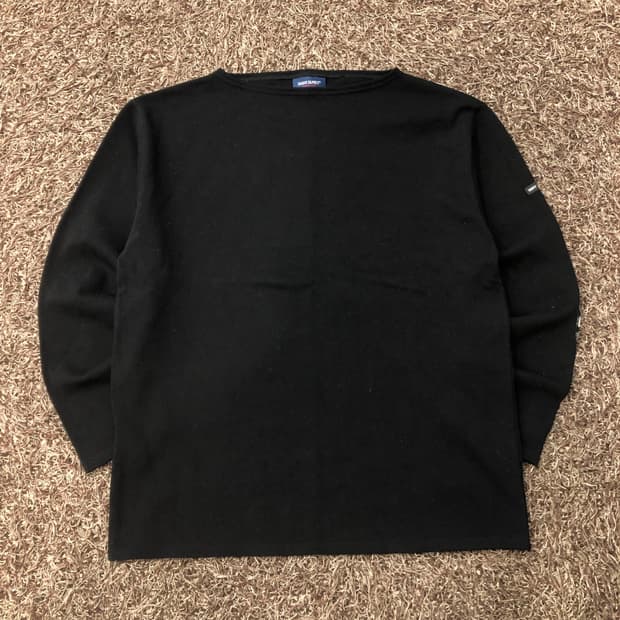 M 세인트제임스 엘보우패치 긴팔 롱슬리브 티셔츠