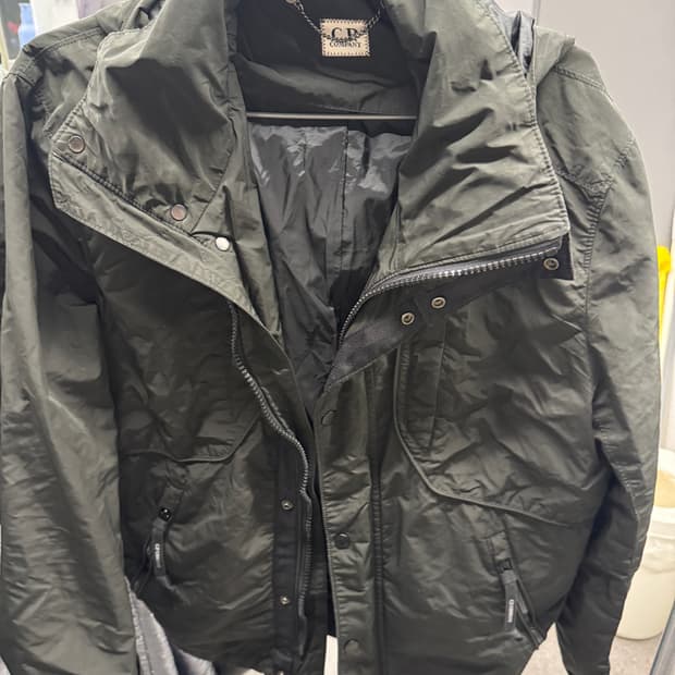 cp컴퍼니 고글후드 자켓