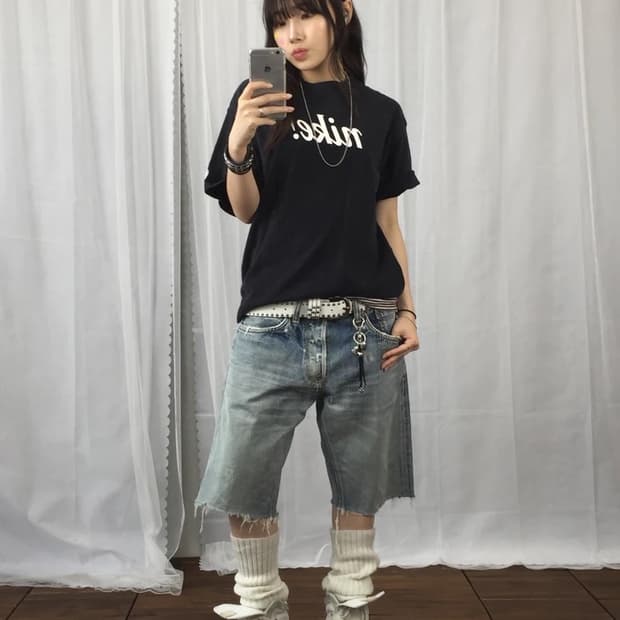 Nike Black Logo Patch Tee