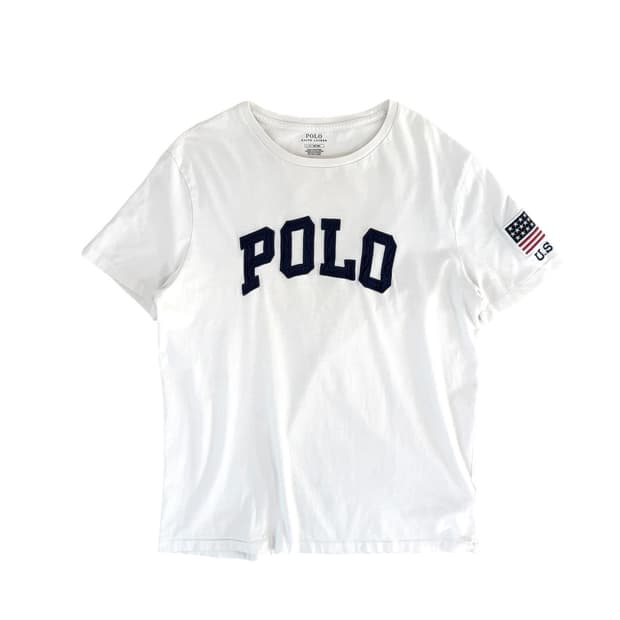 폴로 랄프로렌 성조기 반팔 man L