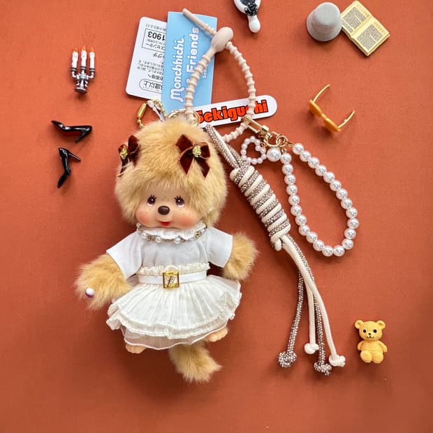 (63) ✨🤍정품 스윗슈가 몬치치 아이보리 여성미 커스텀