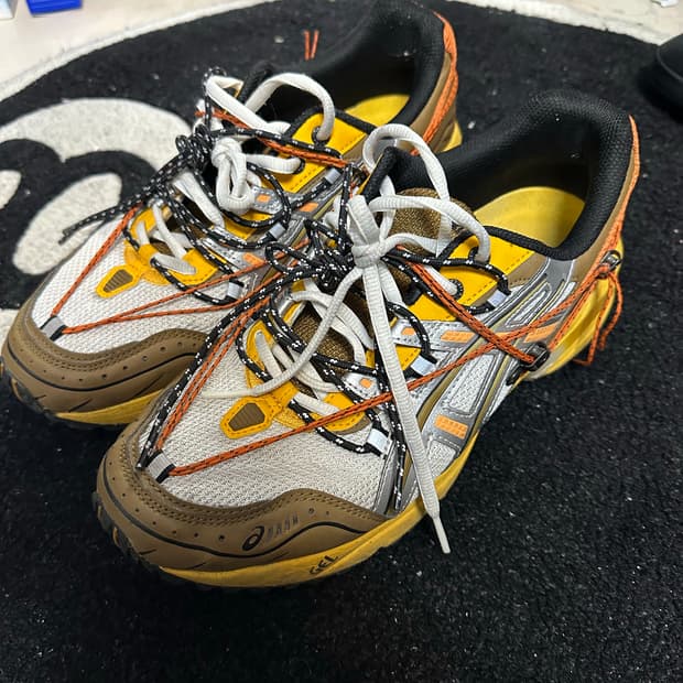 [275]앤더슨벨 x 아식스 젤 1090 화이트 오렌지