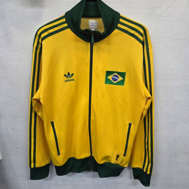 아디다스 올드스쿨 피파 브라질 트랙탑 져지 L