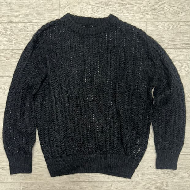 유스 블랙 니트