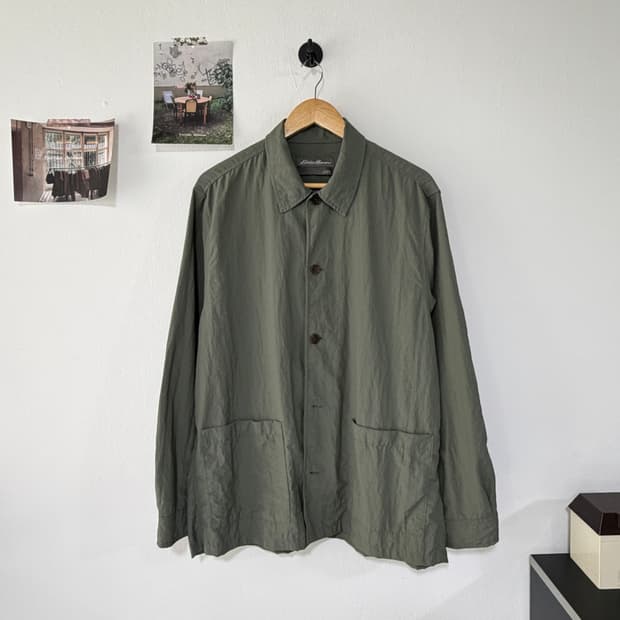[2XL] 에디바우어 나일론자켓 올리브