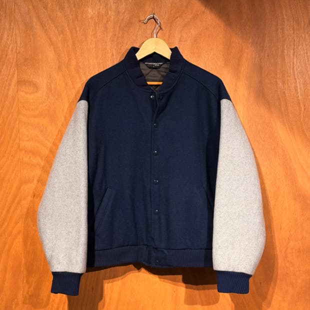 90s USA sports master 울 바시티 자켓 XL