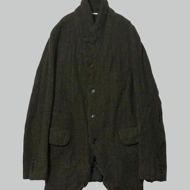 comme des garcons homme deux 축융 울 블레이저