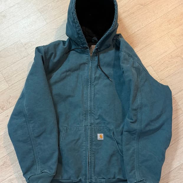 XXL) 칼하트 j130 443 그린 워크자켓