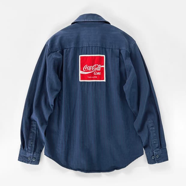 빈티지 코카 콜라 워크 셔츠