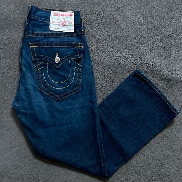 트루 릴리전 RICKY 데님팬츠 SEAT 34