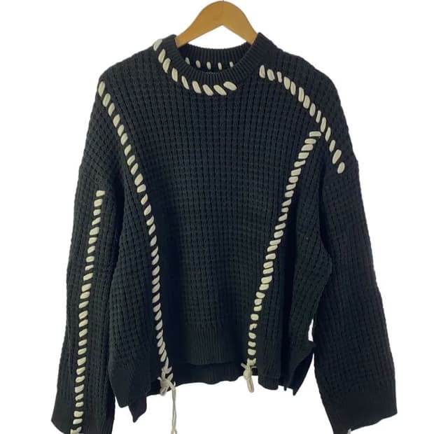 MAISON SPECIAL Knit Black